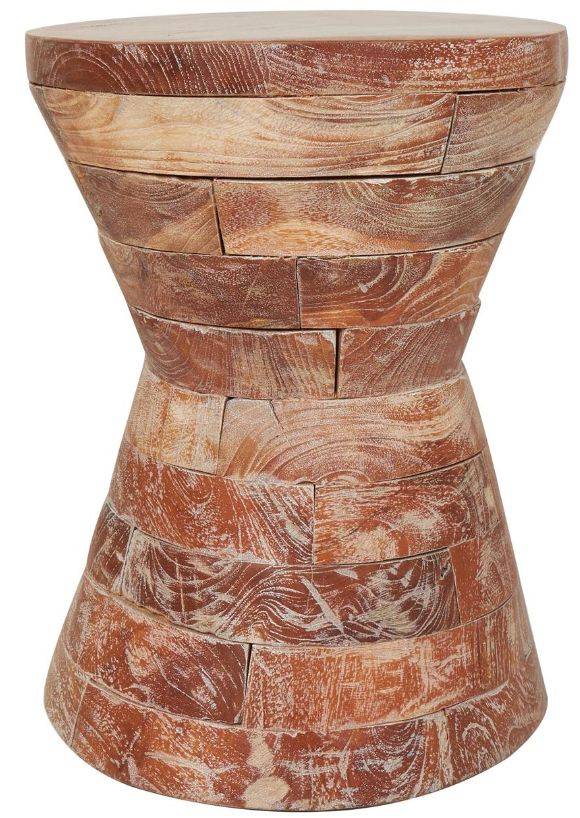 Deco Marche Brown Accent Table-2