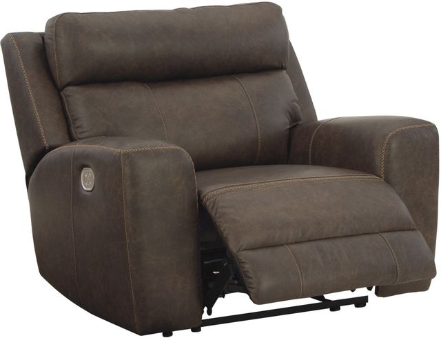 Signature Design by Ashley® Roman Umber Power Recliner-1
