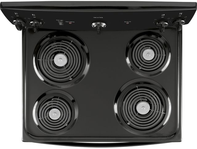 GE® 30" Black Freestanding Electric Range-2