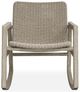 Uttermost® Sumba Cerused Wheat Wicker/Wooden Outdoor Rocking Chair-5