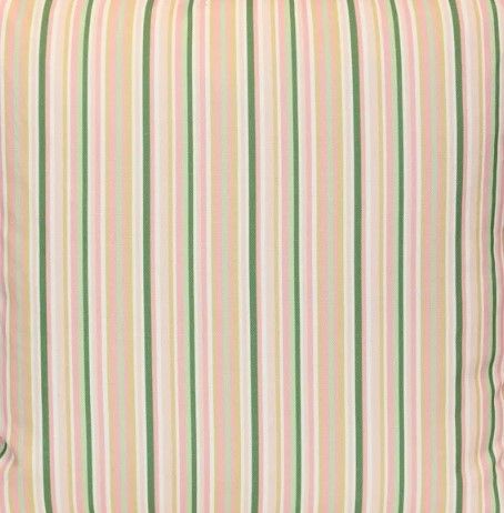 Stylecraft Tamara Day Beige Designer Pillow with Green Stripes-1