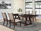 Coaster® Brockway 5-Piece Antique Java/Cream Trestle Dining Set-1