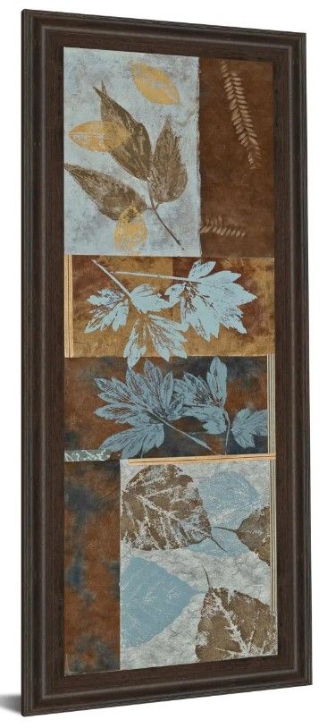Classy Art Blue Fusion Panel Il By Jeni Lee Wall Art-0