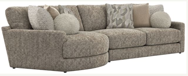 Jackson Furniture Turner 2-Piece Mushroom Sectional -0