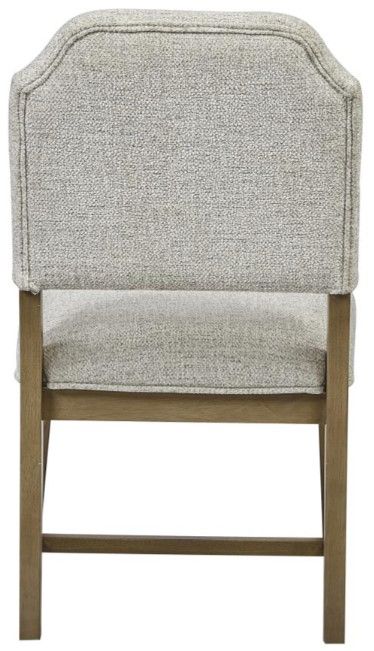 Bernards Tarrington Almond/Gray Upholstered Side Chair-3