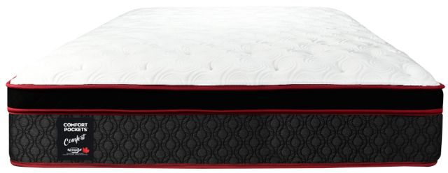 Springwall Comfort Pockets® 12" Wrapped Coil Medium Euro Top Queen Mattress-1