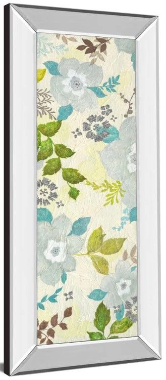 Classy Art Fragrant Garden I by Tava Studios Mirror Framed Wall Art-1