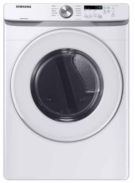 Samsung White Front Load Electric Long Vent Dryer