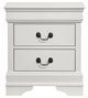 Coaster® Louis Philippe White Nightstand-1