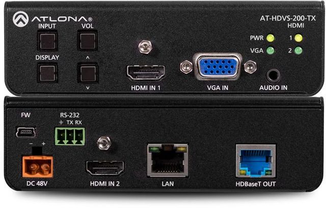 Atlona® Three-Input Switcher for HDMI and VGA
