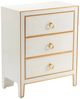 Crestview Collection Phoebe Gold/White Chest-0