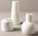Magnolia Home by Joanna Gaines Constance White 5" Vase-2