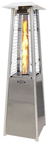 Sunheat® 11,000 BTU's Stainless Steel Square Tabletop Patio Heater-0