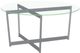 Amisco Customizable Malloy Glass Top Coffee Table-0