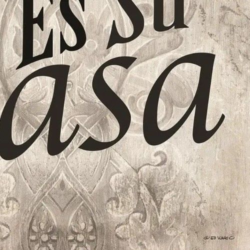 Classy Art Mi Casa Es Su Casa by Ed Wargo Wall Art-1