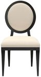 A.R.T. Furniture® Atrium Beige/Black Oval Side Chair-1