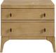 Bernards Tapestry Honeycomb 2-Drawer Nightstand-2