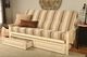 Kodiak Furniture Monterey Parma Gray/Antique White Full Storage Futon with Mattress-1