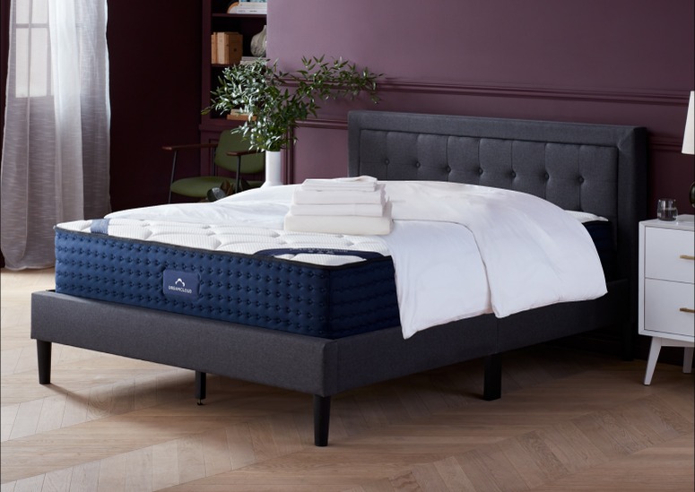 DreamCloud Upholstered Platform Bed Frame - Thumbnail 2