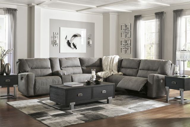 Signature Design by Ashley® Next-Gen DuraPella 7-Piece Slate Living Room Set-3