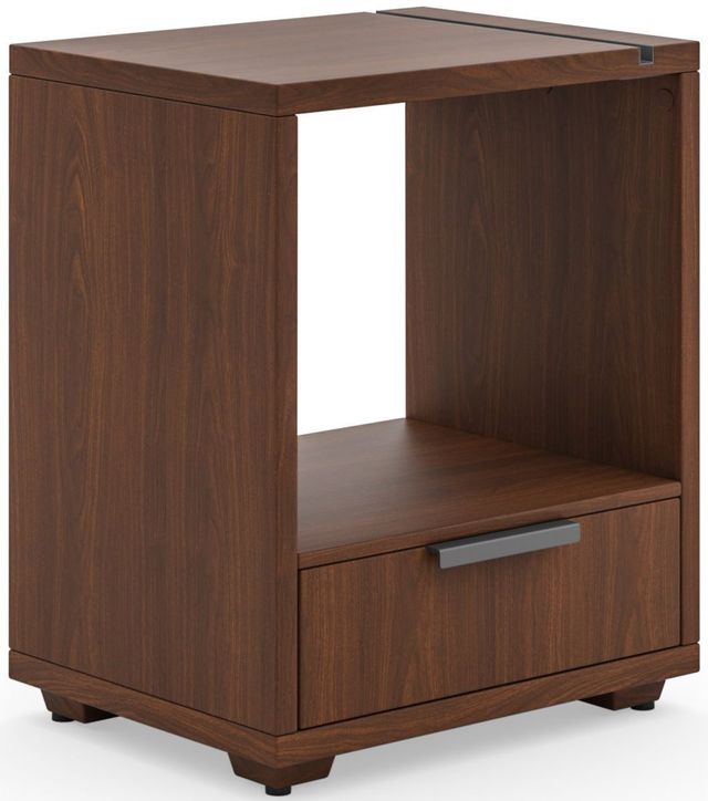 homestyles® Merge Brown Queen Bed with Two Nightstand-1