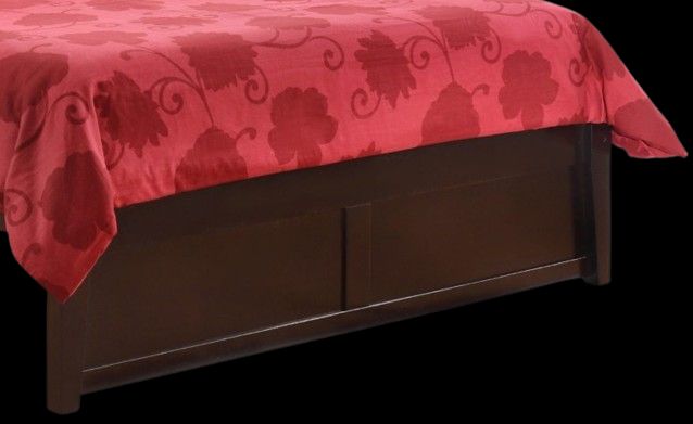 Night & Day Furniture™ Spices Bedroom K-Series Tarragon Dark Chocolate Eastern King Panel Bed-2