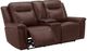 Liberty Furniture Avery Cognac Power Reclining Loveseat with Console-1