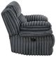 Homelegance® Goodland Dark Gray Manual Glider Reclining Chair-3