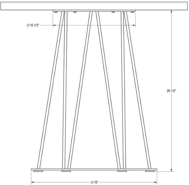 Amisco Customizable Calypso End Table-1