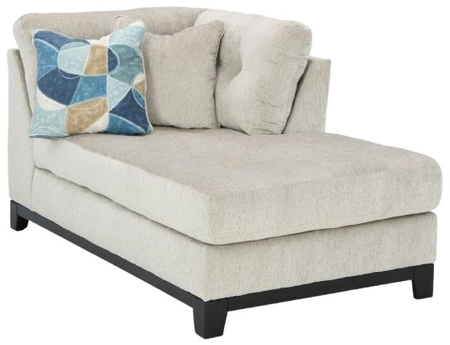 Benchcraft® Maxon Place 3-Piece Stone Left-Arm Facing Sectional and Chaise -3