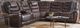 Corinthian Furniture Mcgregor 3-Piece Brown/Tobacco Power Reclining Sectional-0