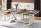 Cottage Creek Furniture Bar Harbor Natural Dining Table with Cream Base-4
