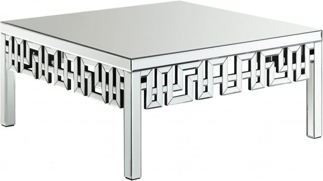 Meridian Furniture Aria Mirrored Coffee Table-0