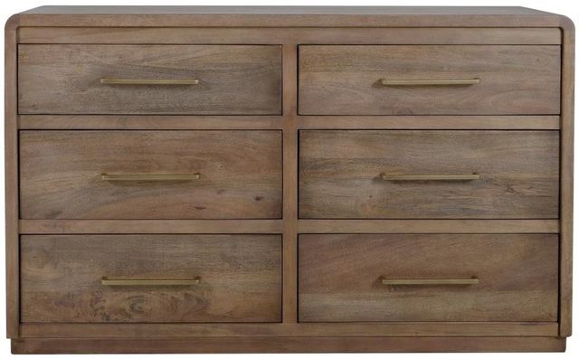 International Furniture Direct Mezquite Brown Dresser-3