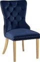 Meridian Furniture Carmen Navy Velvet Dining Chair-0