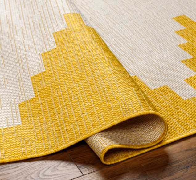 Surya Eagean Beige/Yellow 4'x6' Area Rug-3
