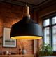 YHD Black 1-Light Pendant Lighting-1