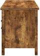 Coaster® Delwin Antique Nutmeg Lift Top Office Desk with File Cabinet-2