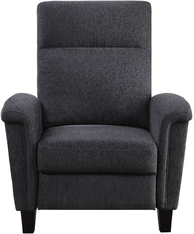 Mazin Furniture Weiser Dark Gray Push Back Reclining Chair-2