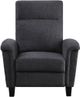 Mazin Furniture Weiser Dark Gray Push Back Reclining Chair-2
