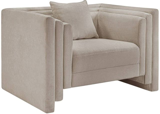 Meridian Furniture Everett Beige Accent Chair-0