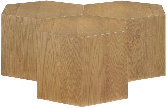 Meridian Furniture Eternal 3-Piece Natural Modular Coffee Table Set-2