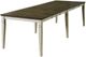 A-America® Beacon Peppercorn Leg Table with Smokey White Base-0