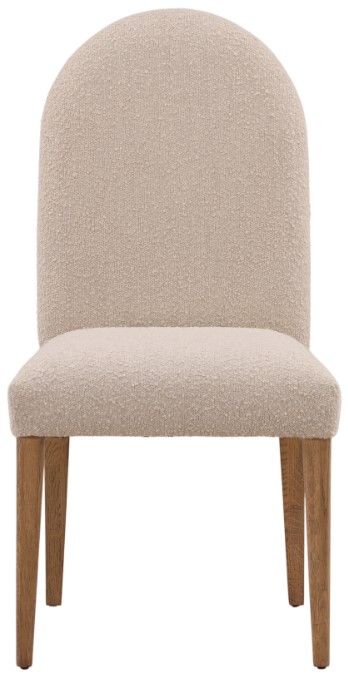 Dovetail Furniture Thema 2-Piece Natural/Sand Dining Chair Set-1