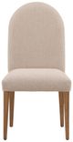 Dovetail Furniture Thema 2-Piece Natural/Sand Dining Chair Set-1