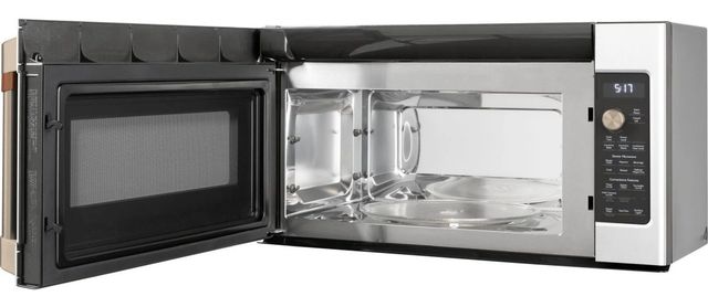 Café™ 1.7 Cu. Ft. Matte White Over The Range Microwave-1