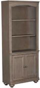 aspenhome® Oxford Peppercorn Door Bookcase-0
