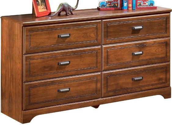 Signature Design by Ashley® Barchan 5-Piece Medium Brown Full Panel Bed Set-2