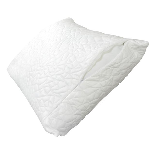 Protect-A-Bed® Therm-A-Sleep White Snow Waterproof King Pillow Protector-4