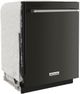 KitchenAid® 24" PrintShield™ Black Stainless Steel Top Control Built In Dishwasher-3